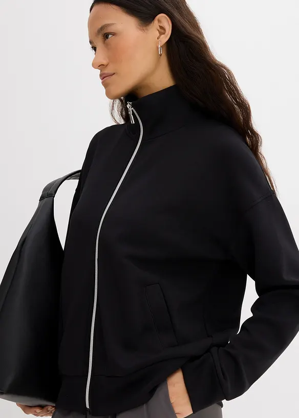 Oversizejacka i viskosmix, bonprix