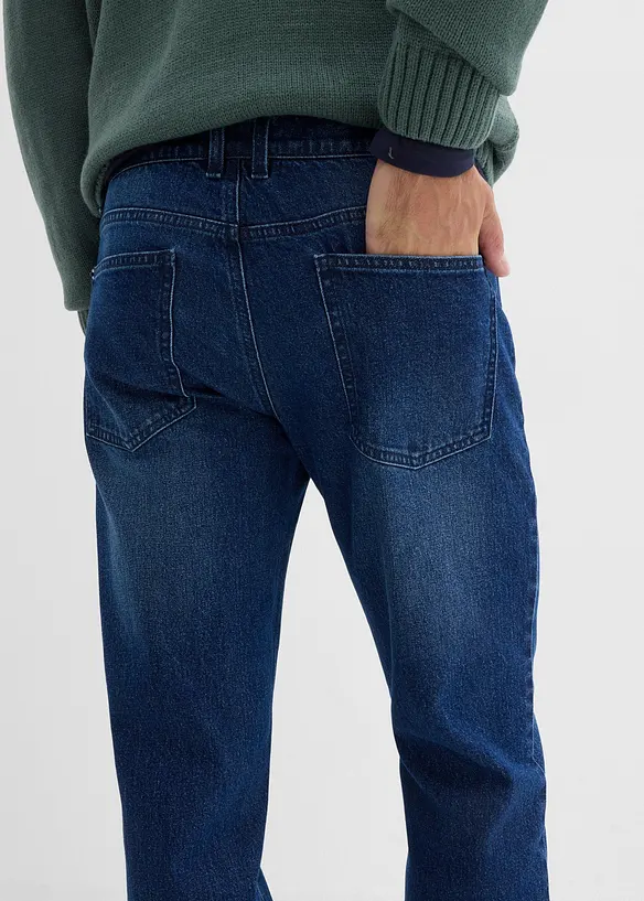 Relaxed Fit Stretch Jeans, Straight, bonprix