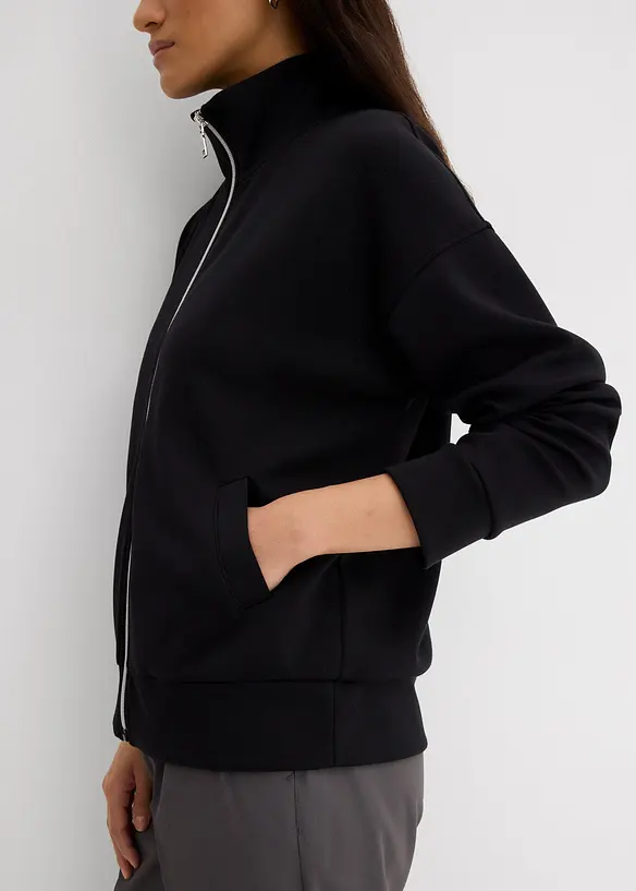 Oversizejacka i viskosmix, bonprix