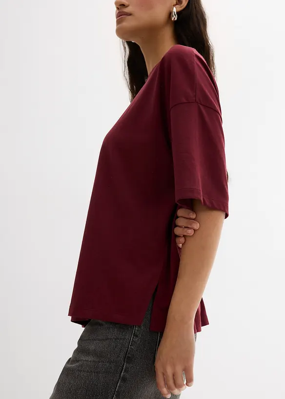 Ledig T-shirt i bomullsmix, bonprix