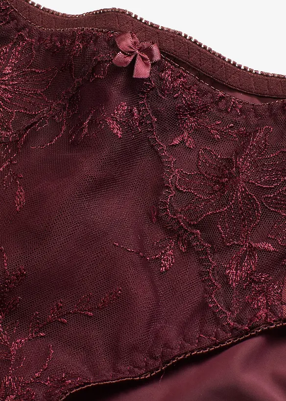 Maxitrosa med broderi, bonprix