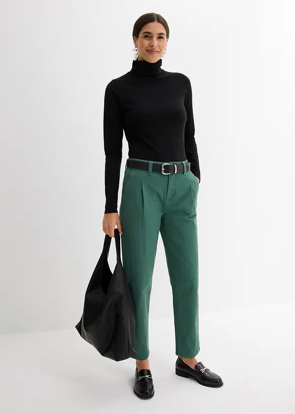 Tunnformad twillbyxa, bonprix
