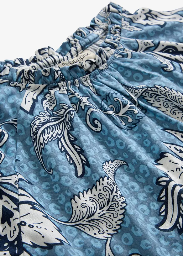 Blus av mjuk modalmix, bonprix