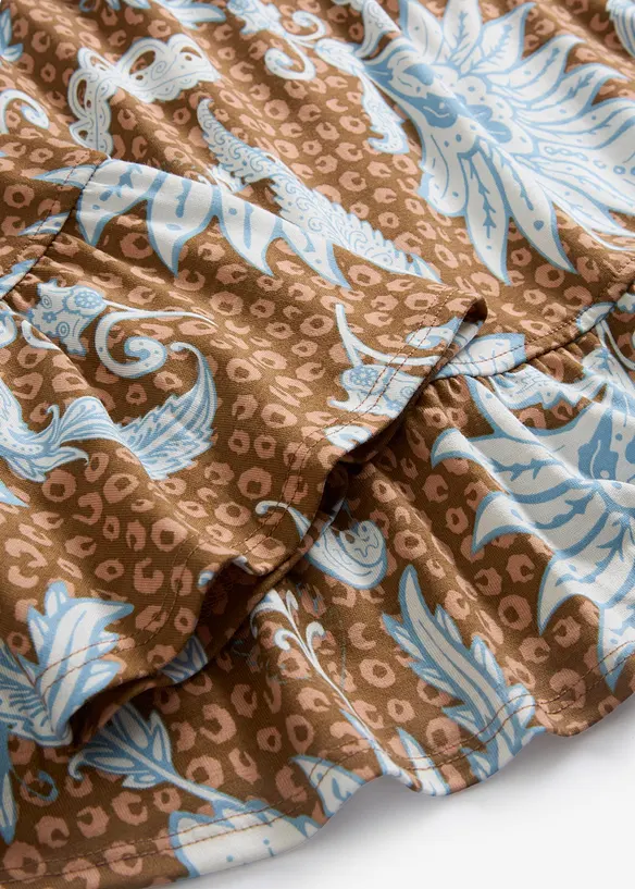 Blus av mjuk modalmix, bonprix