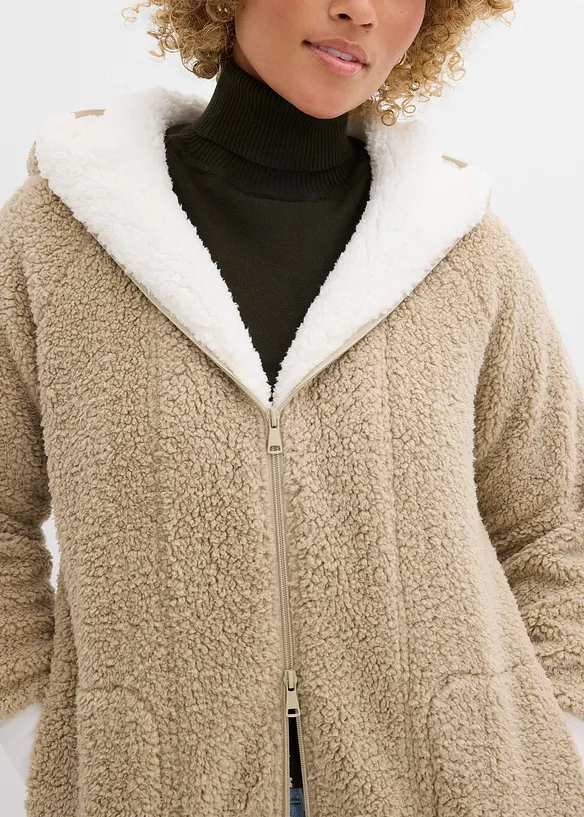 Teddyfleecejacka, bonprix