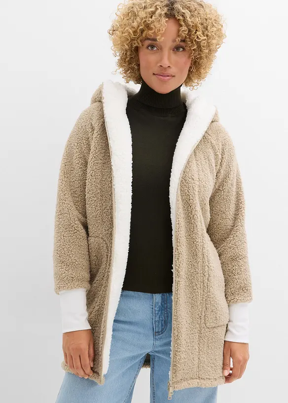 Teddyfleecejacka, bonprix