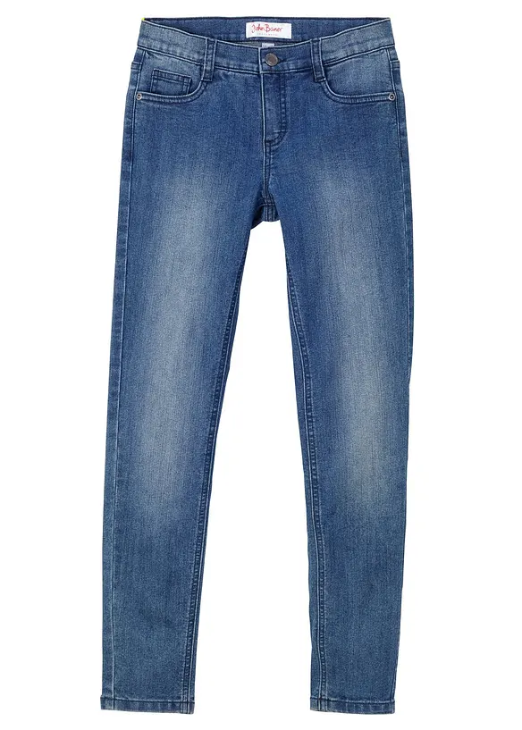 Skinny Jeans Mid Waist för barn, bonprix