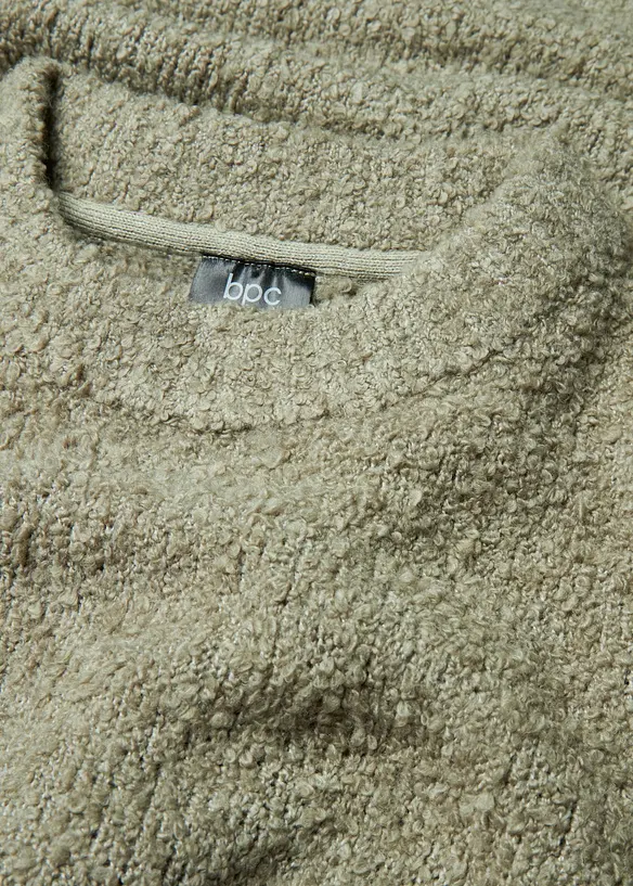 Oversizetröja i bouclé, bonprix