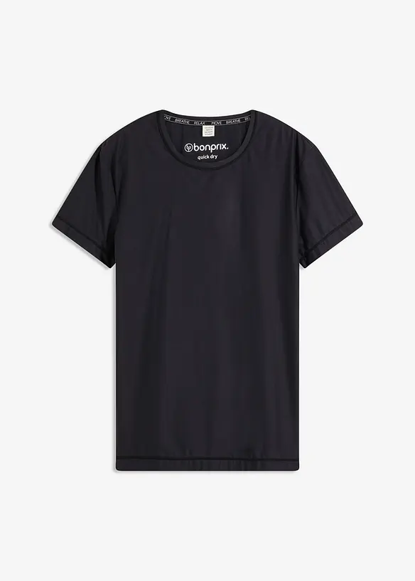 Funktions-T-shirt i mycket mjukt material, snabbtorkande, bonprix