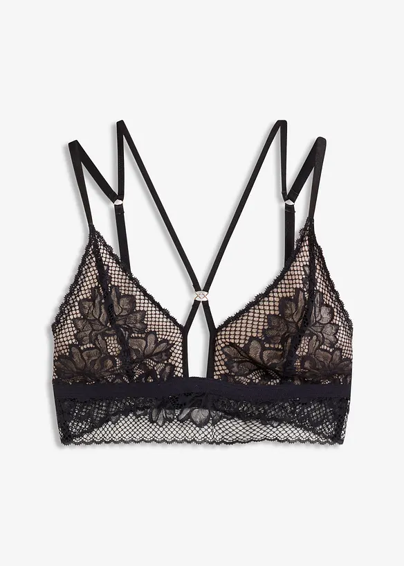 Bralette med fin spets, bonprix