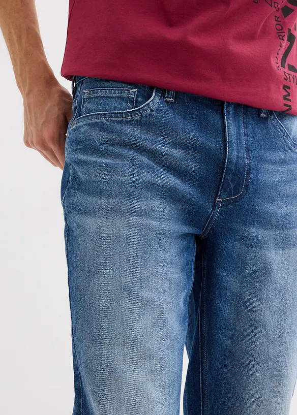 Regular Fit stretchJeans, Straight, bonprix