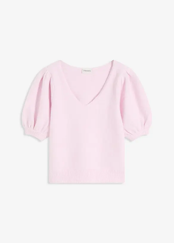 Tröja med korta ärmar, bonprix