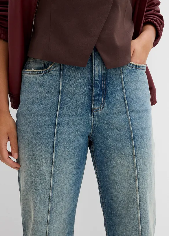 Straight Jeans High Waist, bonprix