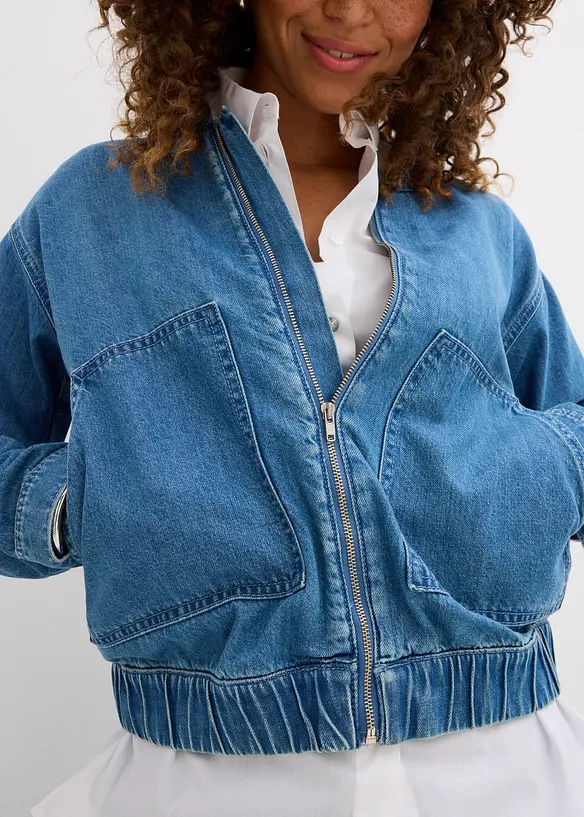Jeansjacka, bonprix