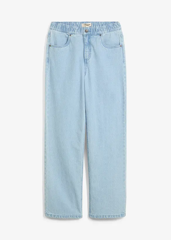 Loose Fit Jeans med bekväm midja för barn, Straight, bonprix