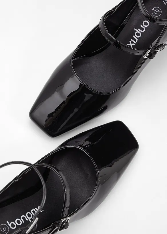 Pumps med rem, bonprix