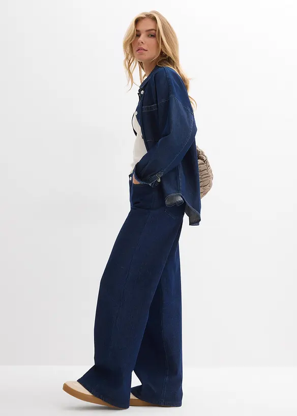Vida jeans Mid Waist, Full Length, bonprix