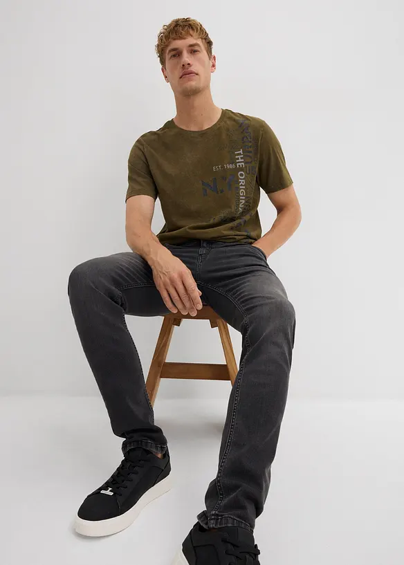 Slim Fit Stretch Jeans Straight, bonprix