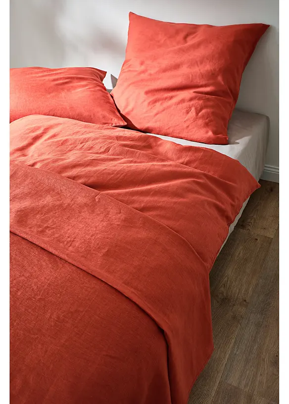 Dra på-lakan i premiumlinne, bonprix
