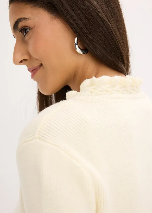 Folkdräktsinspirerad cardigan, bonprix