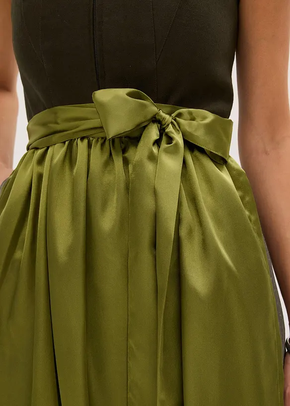 Dirndl och förkläde (2-delat set), bonprix