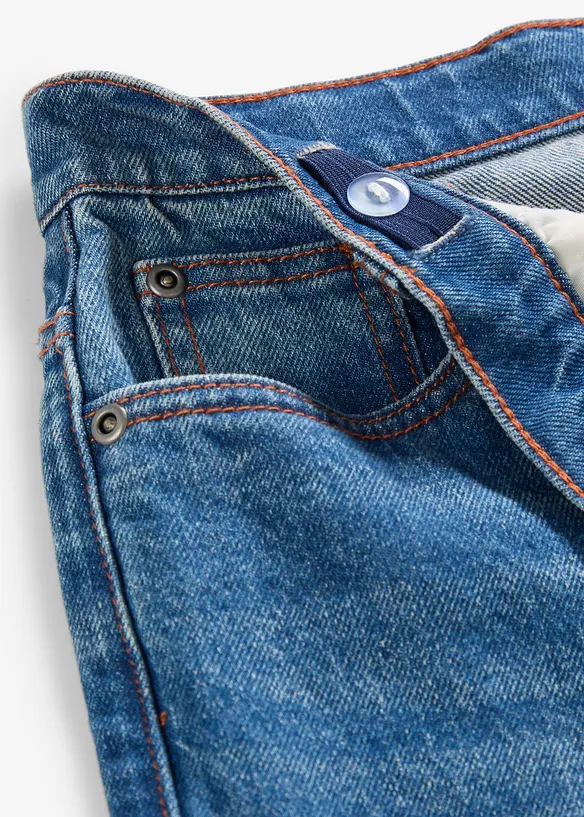 Wide Leg Jeans Low Waist för barn, bonprix