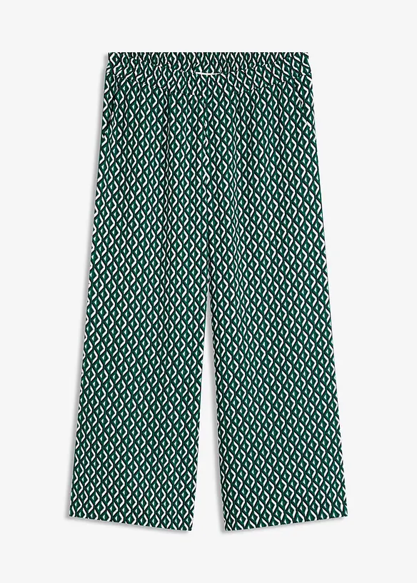Culottebyxa, mönstrad, bonprix