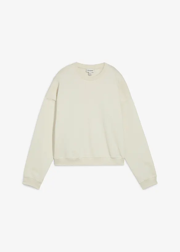 Oversizesweatshirt av ekologisk bomull, bonprix