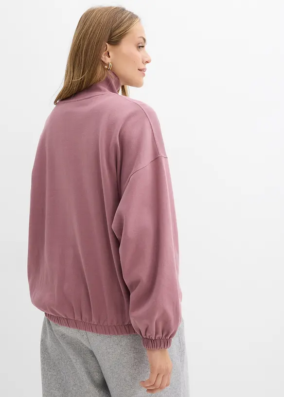Oversizesweatshirt av ekologisk bomull, bonprix