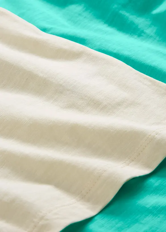 T-shirt i ren ekologisk bomull (2-pack), bonprix