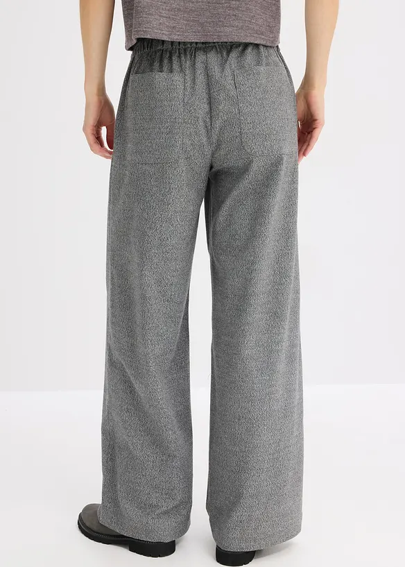 Byxa i yllelook, bonprix