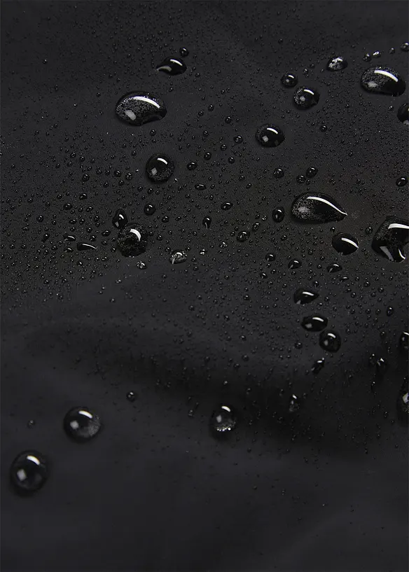 Vadderad mellanlång regnkappa, vattentät, bonprix