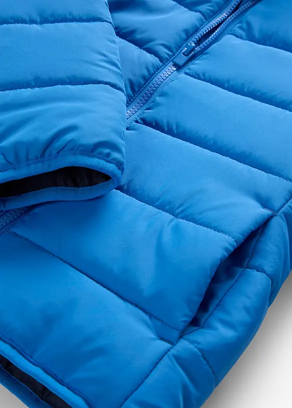Quiltad jacka med huva, bonprix