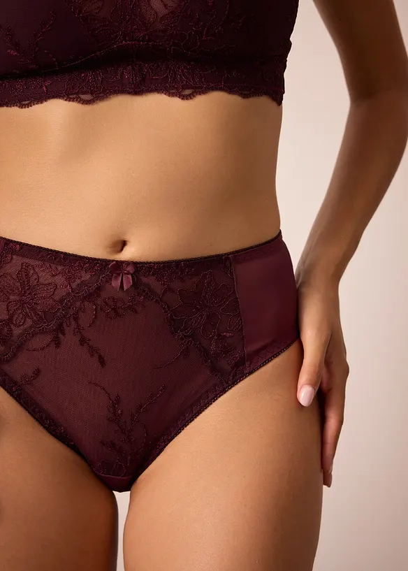 Maxitrosa med broderi, bonprix