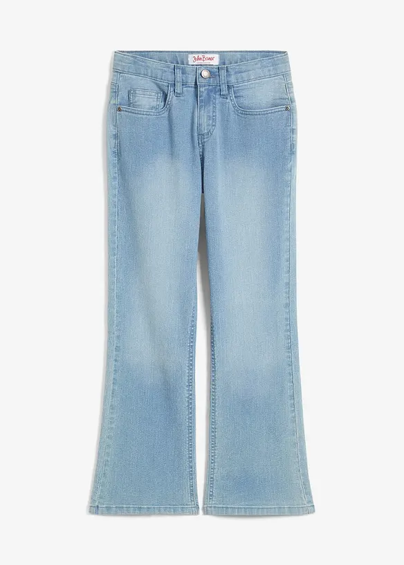 Utsvängda jeans för barn, bonprix