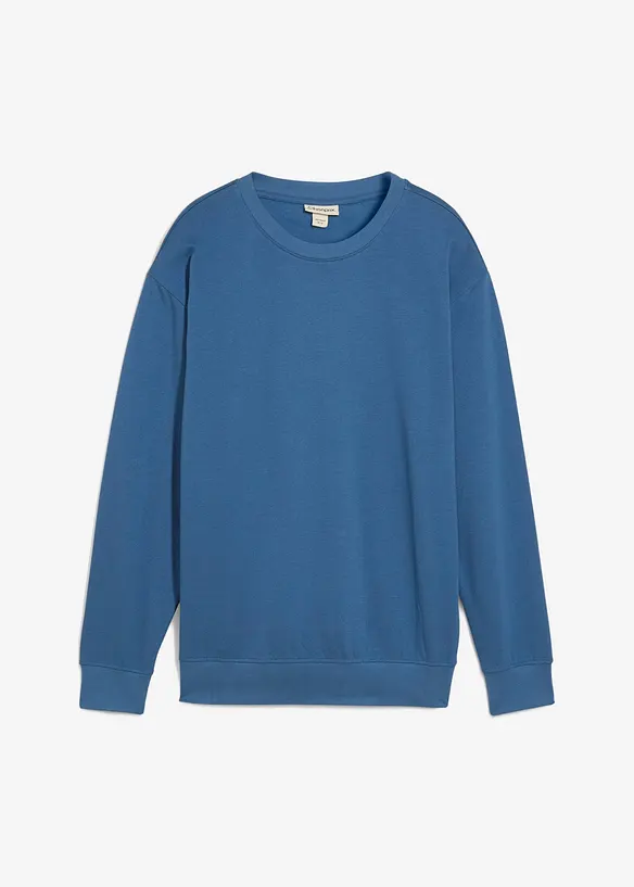 Oversizesweatshirt av ekologisk bomull, bonprix