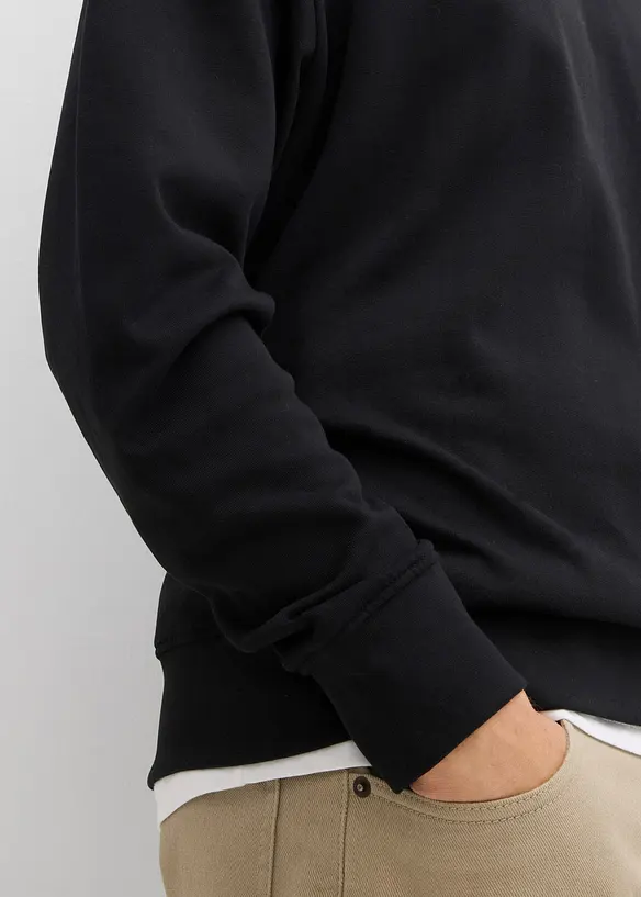Oversizesweatshirt av ekologisk bomull, bonprix