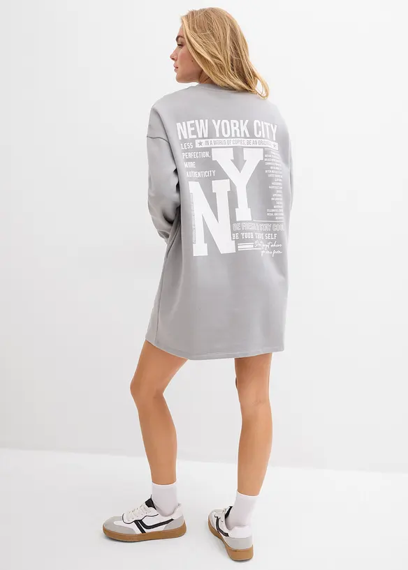 Jerseyklänning i ren bomull, bonprix