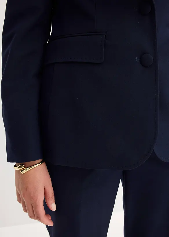 Kavaj med snygga detaljer, bonprix