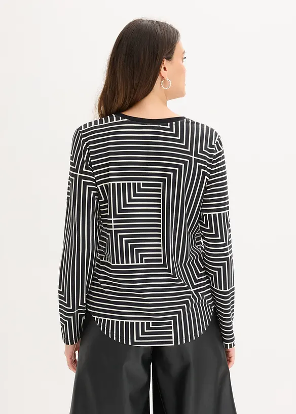 Långärmad topp, bonprix