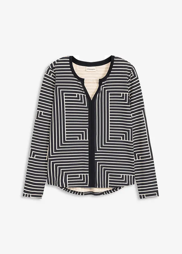 Långärmad topp, bonprix