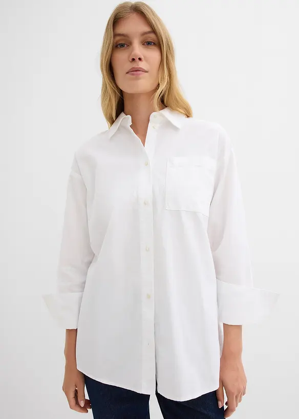 Oxfordblus av ekologisk bomull, bonprix