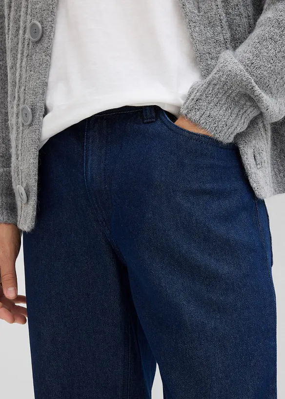 Relaxed Fit Jeans i ekologisk bomull, Straight, bonprix