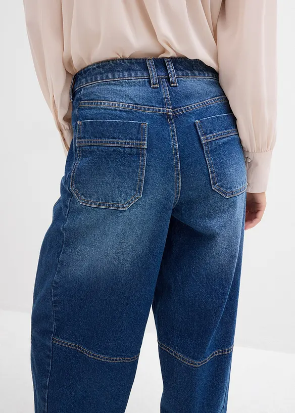 Ballon Jeans Mid Waist, bonprix