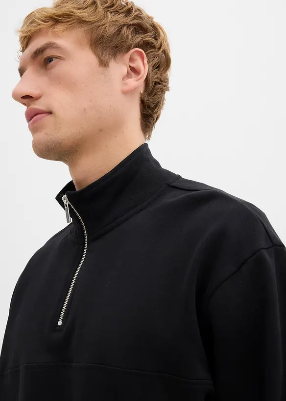 Oversizesweatshirt av ekologisk bomull, bonprix