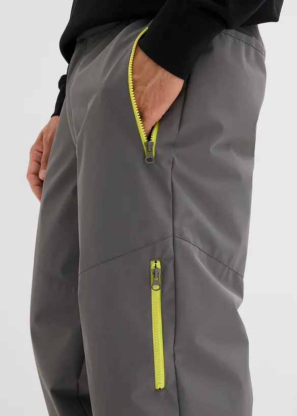 Vattenavvisande och fodrad funktionsbyxa, Regular Fit, bonprix