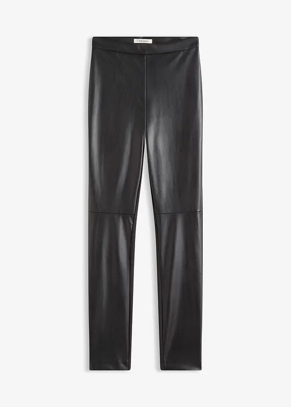 Byxa i skinnimitation av Punto di Roma-mix, bonprix