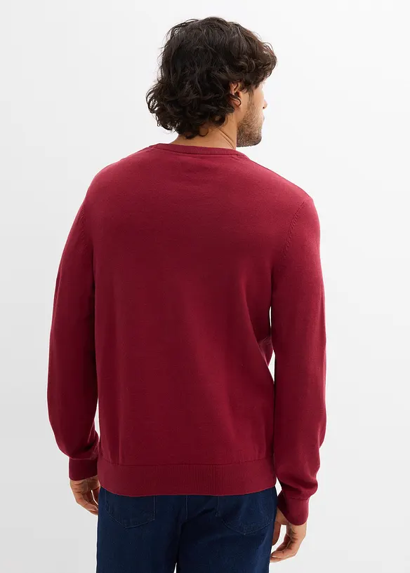 Finstickad tröja Regular Fit, bonprix