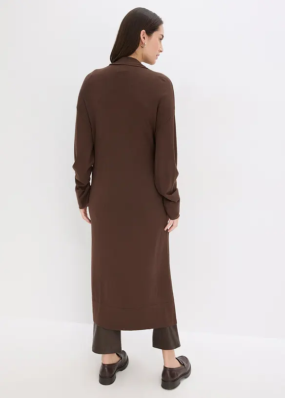 Stickad cardigan av mjuk viskosmix, bonprix