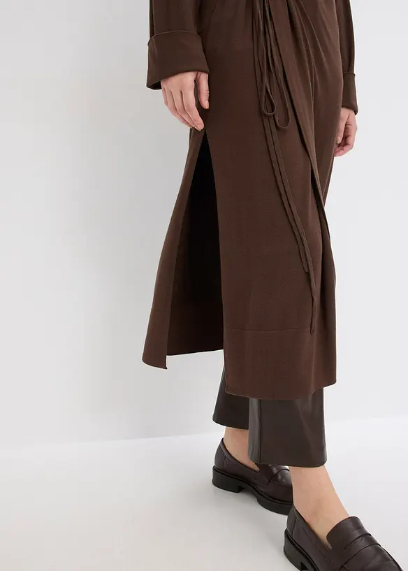 Stickad cardigan av mjuk viskosmix, bonprix